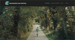 Desktop Screenshot of colchesterfilmfestival.com